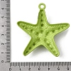 Spray Paint Alloy Big Pendants X-FIND-H055-14-4