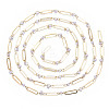 Brass Paperclip Chains CHC-N018-092-2