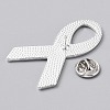 October Breast Cancer Pink Awareness Ribbon Enamel Pins JEWB-WH0010-63P-02-2