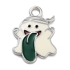 Halloween Theme Alloy Enamel Pendants PALLOY-S033-01A-1