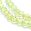 Natural Prehnite Beads Strands G-O166-19-2mm-3