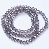 Electroplate Glass Beads Strands EGLA-A034-T3mm-A09-2