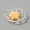 Transparent Resin Pendants LS-RESI-WH0029-46B-09-2