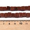 Synthetic Goldstone Beads Strands G-T139-6x6-18A-5