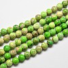 Natural Imperial Jasper Beads Strands G-I122-10mm-01-2