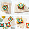 Wooden Crochet Blocking Board DIY-WH0387-32-4