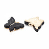 Resin Pendants PALLOY-T081-01G-RS-3
