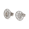 304 Stainless Steel Stud Earring Cabochon Settings EJEW-I281-02P-1