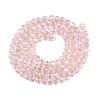 Electroplate Glass Beads Strands EGLA-A034-T6mm-B12-3