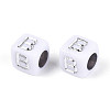 Acrylic Beads OACR-ZX006-36B-4