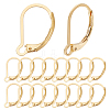 80Pcs 304 Stainless Steel Leverback Earring Findings STAS-ME0001-25G-1