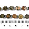 Natural Rhyolite Jasper Beads Strands G-O201B-122F-5