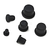 50Pcs 5 Styles Silicone Hole Plugs AJEW-GF0011-62E-1