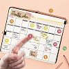 5 Sheets PVC Paper Stickers STIC-WH20031-004-5