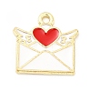 Alloy Enamel Pendants ENAM-D041-05A-1