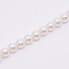 White Acrylic Round Beads Bag Handles FIND-TAC0006-22D-02-2