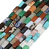 Natural & Synthetic Mixed Stone Beads Strands GG-CBA5B6F-G01-01-2