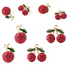 4Pcs 2 Styles Handmade Polymer Clay Beads CLAY-TA0001-98B-1
