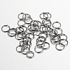 Iron Open Jump Rings IFIN-A018-6mm-B-1