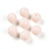 Opaque Solid Color Glass Beads GLAA-N007-10mm-A01-1