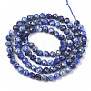 Natural Lapis Lazuli Beads Strands G-G682-40-4mm-2