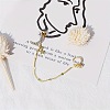 Alloy Crystal Rhinestone Tassel Cuff Earrings FS-WGCD986-01-1
