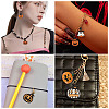 36Pcs 12 Styles Halloween Alloy Enamel Pendants ENAM-TA0003-51-9