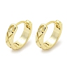 Brass Hoop Earrings EJEW-L211-010A-G-1
