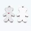 Alloy Enamel Pendants X-EAP047Y-1-1