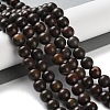 Natural Polychrome Jasper/Picasso Stone/Picasso Jasper Beads Strands G-C160-01-8mm-2