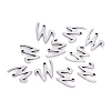 Tarnish Resistant 201 Stainless Steel Charms STAS-R105-W-2