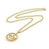304 Stainless Steel Enamel Necklaces NJEW-Q338-10G-2