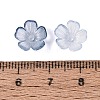 Transparent Plastic Bead Caps KY-Q005-02A-01-4