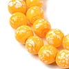 Handmade Lampwork Beads Strands LAMP-H071-01C-07-3