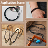 8M Braided Cowhide Leather Cord NWIR-3.0-02B-5