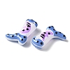 Painted Glass Beads Enamel Beads X1-BLOW-D300-01I-2