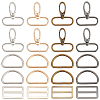 20Pcs 12 Styles Iron D Ring DIY-PH0028-86-1