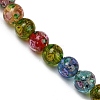 Handmade Glod Sand Lampwork Beads Strands LAMP-B028-03H-10mm-3