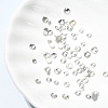 Glass Rhinestone Flat Back Cabochons MRMJ-YW0001-075O-1