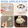 150Pcs 3 Colors Brass Bead Caps OHAR-ME0001-01-4