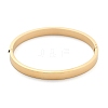 Ion Plating(IP) 304 Stainless Steel Bangles BJEW-H553-01G-2