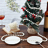 Handmade Acrylic Pearl Beaded Chains AJEW-WH0567-39-5