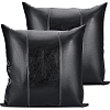 Square Imitation Leather Pillow Case AJEW-WH20006-406C-1