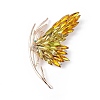 Rhinestone Butterfly Brooch Pin X1-JEWB-P016-03LG-01-1