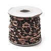 Leopard Printed Round Imitation Leather Cords LC-S020-01I-1