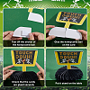 2Bags 2 Styles  Sports Paper Rugby Display Decorations AJEW-ME0002-86-3