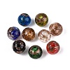Handmade Gold Sand Lampwork Beads LAMP-N045-01C-1