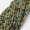 Natural African Turquoise(Jasper) Beads Strands G-N0188-02-2mm-1