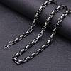 Titanium Steel Byzantine Chains Necklaces for Men FS-WG56795-125-1