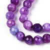 Dyed Natural White Jade Beads Strands G-T139-4mm-60-11-3